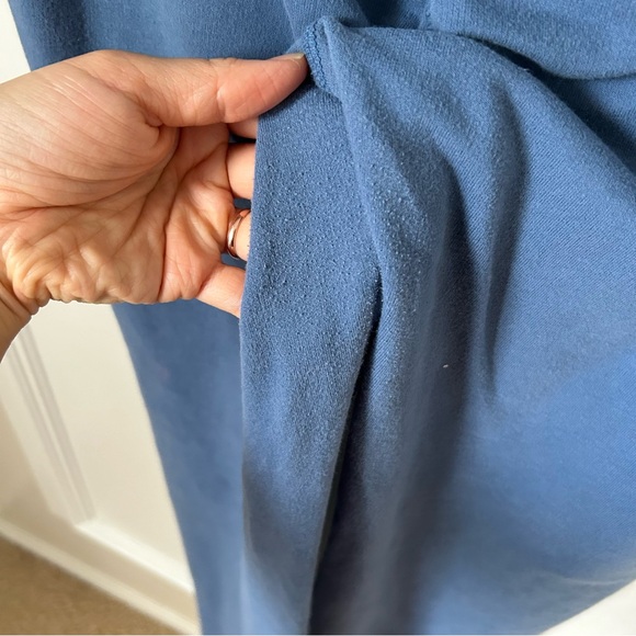 Vintage Y2K Lucky Brand Sweatpants Blue Love Is For Everyone Birds XS Drawstring - Picture 3 of 10